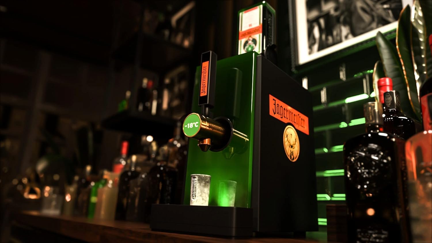 Jägermeister 1-Bottle Tap Machine 2.0