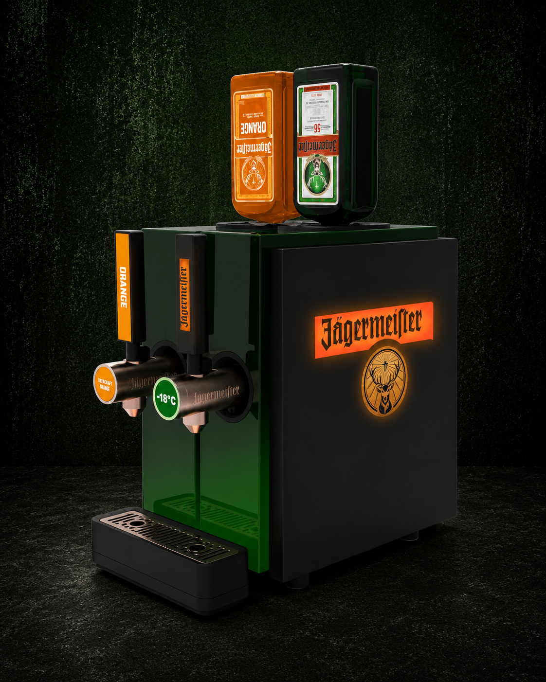 Jägermeister 2-Bottle Dual Tap Machine